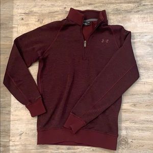 Under Armour quarter zip pullover. Barely worn!